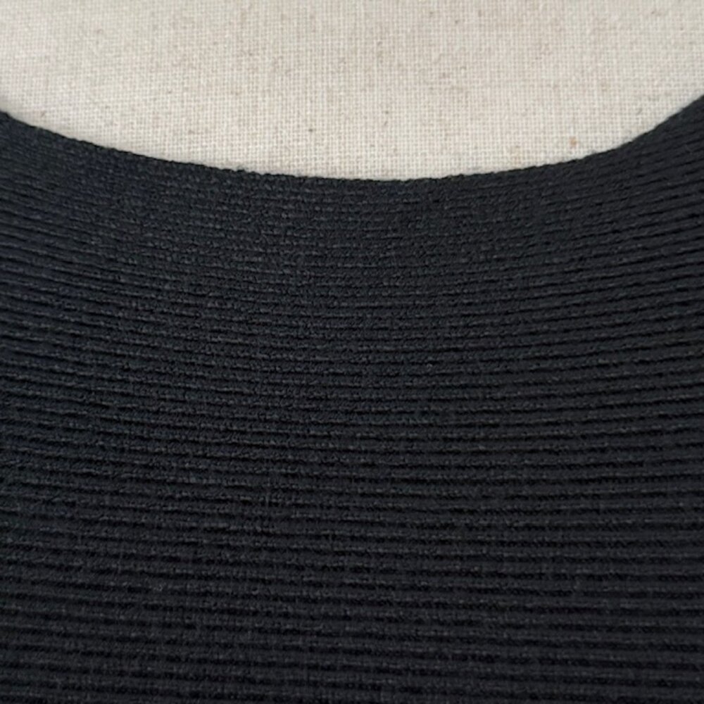 Luna Women's Black Knit Pullover Sweater Gold Beads Dolman Sleeve Plus 1x Nwt — image 2 of 8